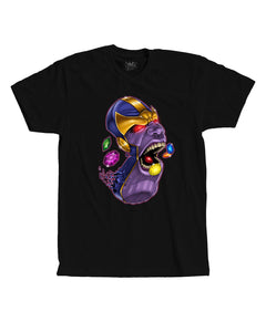 Blue and Yellow Purple Pill Tee